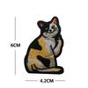 Taifeng caricatura creativa con gato cuchillo gatito sonámbulo brazalete bordado velcro parche de moral parche de bordado eléctrico en stock