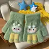 Nuevos Guantes de Cinco Dedos para Niños Otoño e Invierno 2026 para Estudiantes y Niños Mayores, Guantes Cálidos de Invierno Antihielo para Niños y Niñas