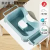 Lavabo de Champú para Uso en Casa para Mujeres Embarazadas, Mujeres en Posparto y Pacientes Postrados en Cama; una Herramienta Especial para Lavar el Cabello Mientras se Está Acostado para Personas Perezosas