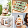 50 Hojas Baloncesto Competición Deportiva Dibujos Animados Papelería Infantil Botella de Agua Cuaderno Pegatinas Decorativas Impermeables Paquete