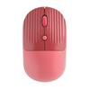 Ratón inalámbrico silencioso para chica, bonito ratón recargable tipo C, para casa, oficina, escritorio, portátil, Bluetooth, modo dual