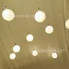 Decoración de Boda Árbol de Bolas de Felicidad de 11 Cabezas Luz Guía para Camino de Boda Adorno Luminoso de Hierro Galvanizado Accesorios de Arreglo de Boda Luz Decorativa