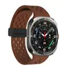 Adecuado para Samsung Galaxy Watch7 Ultra Smartwatch 47 Agujero de Hebilla Magnética Correa de Silicona Transpirable