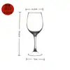 Copa de Vino Tinto de Vidrio Engrosado, Copa de Vino Alta, Copa de Vino, Copa Burdeos, Artículos de Uso Diario, 180ml, 150ml