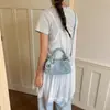 Bolso de Nube Plegado de Lunares de Diseño de Nicho para Mujer 2026 Nuevo Modelo Minibolso Versátil Bolso de Hombro Cruzado