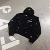 Otoño e Invierno Nuevo Sudadera con Capucha con Pedrería de Cielo Estrellado Jersey Letra Nuevo Conjunto Marca de Moda Ins Sudadera con Capucha