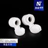 Cubierta de pasta de dientes M13, cubierta elástica pequeña en stock, manguera de ungüento pequeña de 8 mm, tubo de pasta de dientes con tapa de plástico, tapa pequeña