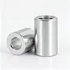 Junta de Casquillo Redondo de Aleación de Aluminio Espaciador de Arandela de Aluminio Tubo de Casquillo de Eje Columna Arandela Plana Gruesa Casquillo de Aluminio M2M3M4M5M6M8