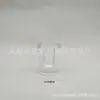 Mecanismo de presión hidropónico vaso cilíndrico cuadrado de vidrio transparente Cuenca portavelas de té tarro de dulces de aromaterapia Cuadrado Redondo Taza