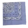 Suministros del Fabricante Bufanda Cuadrada Paisley Venta Caliente Transfronteriza Bufanda Cuadrada Forma de Ameba Flor de Anacardo Pañuelo para la Cabeza con Logotipo Imprimible