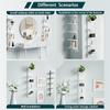 Estante de Pared Librero Colgante de Pared Multicapa Sala de Estar Dormitorio Estante Decorativo Estante de Almacenamiento Estante de Exhibición de Arte Simple Venta al por Mayor