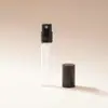 El fabricante suministra botellas dispensadoras de perfume de 1.5 ml 2 ml, botellas pequeñas con atomizador, botellas vacías de presión, botellas dispensadoras, muestras de perfume