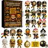 Producto Nuevo Transfronterizo 2025 Equipo de Fútbol Americano 50 Aniversario Caja Sorpresa Decoración Colgante para Árbol de Navidad de Acrílico