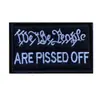 Em Estoque Comércio Exterior Bordado Letra Braçadeira Chapéu Bandeira Patch Decoração de Mochila Tecido Bordado Bandeira Nacional Patch