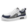 Sapatos Masculinos de Verão Novos Sapatos de Malha Respirável Sapatos de Lona Vazados Tênis Casuais Esportivos da Moda Masculinos Sapatos Brancos