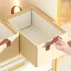 Cesta de Almacenamiento Catiónica para Organizar Artículos Varios, Caja Plegable para Almacenar Pantalones en el Dormitorio, Almacenamiento Plegable para el Hogar