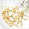 Miya venta directa de fábrica aretes estilo coreano productos semiacabados accesorios para joyería gancho de oreja de metal material para aretes diy gancho de oreja
