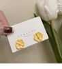 Pequenas Flores Amarelas Versáteis Brincos de Tarraxa de Alta Qualidade Moda Feminina Design Elegante Estilo Pastoral Brincos Simples Brincos
