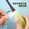 Fita de Grip para Raquete de Badminton em Látex, Fita Plana Absorvente de Suor para Raquete de Tênis, Enrolador Antiderrapante para Cabo de Vara de Pesca, Fita de Amarração para Raquete