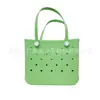 Bolsa de playa de EVA moldeada por inyección de fábrica, bolso de moda para mujer, bolso monedero de EVA