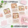 Libro de Pegatinas de Cuaderno de Espiral de Dibujos Animados Suave y Lindo, Libro de Páginas para Colorear con Pegatinas de Emoticonos Súper Lindas, Viene con Pinzas para Arrancar y Pegar Sin Ensucianrse las Manos