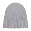 Fábrica de Origen Hilo Cardado Personalizado Gorro Tejido Otoño e Invierno Forro Polar Cálido Gorro de Lana Viento Cruzado Popular Cortavientos Capucha