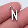 26/Paquete 16mm Accesorios para joyería DIY Colgante letra inglesa aleación Materiales para joyería hecha a mano