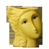 Novos produtos fornecem e-commerce transfronteiriço jardinagem Amazon vaso de cerâmica simples criativo personagens ornamentos de flores suculentas