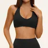 El sujetador de yoga más vendido de Amazon, sin costuras, cuello halter, espalda hermosa, ropa interior de secado rápido, sujetador deportivo de fitness para Pilates 4535