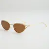 Óculos de Sol Estilo Metal Cat-Eye de Luxo Leve, Proteção UV, Dupla Finalidade para Uso Diário, Férias e Dirigir, Óculos de Sol com Efeito Emagrecedor