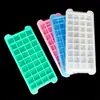 Molde de Silicone 36 Cubos Molde para Cubos de Gelo com Tampa Caixa de Gelo Doméstica Caixa Caseira para Cubos de Gelo Molde de Gelo 24 Cubos