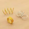 Joyería para Trenzas Sucias de Hip Hop Anillo para el Cabello de Trenza Sucia con Galvanizado de Hierro Anillo para el Cabello de Trenza Material para Accesorios de Cabello DIY