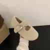 Zapatos de Piel con Suela Gruesa para Aumentar Altura para Mujer, Zapatos Birkenstock para Exteriores Estilo Nuevo 2026 Zapatos de Invierno Mary Jane para Fiesta con Algodón Polar Añadido