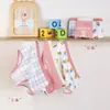 Gran Venta al por Mayor Algodón Peinado Ropa Interior Infantil Niñas Calzoncillos tipo bóxer Niñas Ropa Interior Corta Niñas Pequeñas y Medianas