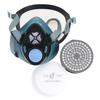Máscara de Gás de Silicone Puda para Pintura por Spray e Gases Químicos Nocivos 8016 Máscara Protetora Tipo Anti-Filtro