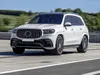 Adecuado para Mercedes-Benz Gls 20 Modelos X167 Modificado y Mejorado Parrilla Central de Entrada de Aire Vertical Negra Plateada GT