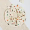 Distribuidor de Baberos Impermeables de Doble Cara de Algodón Puro Tamaño Bebé para Lactantes y Niños Pequeños, Baberos con Forma de Pétalo para Niñas y Niños