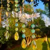 Comercio exterior nuevo animal cristal colgante prisma atrapasol cristal Libélula Ángel mariposa decoración de jardín