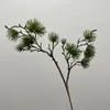 Plantas Verdes Artificiais, Galhos de Pinheiro, Tuia, Agulhas de Pinheiro, Pinheiros e Ciprestes, Pinheiro Arhat, Pinheiro de Boas-Vindas, Bonsai, Enfeites de Decoração para Casa, Galhos de Pinheiro