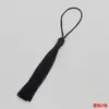 Accesorios para el Cabello con Flecos de Borla, Marcadores de Libros de Bola de Borla, Abanicos Pequeños de Ropa 100% Seda/95% Seda, y Decoraciones Colgantes