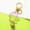 Llavero personalizado con foto, colgante de acrílico, soporte para figura de anime de dibujos animados DIY, juguete shaker