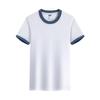 Camisetas de Manga Corta Cuello Redondo de Estilo Similar para Hombre y Mujer con Colores Contrastantes, Camisetas Culturales con Logotipo Imprimible, Ropa Familiar, Algodón Transpirable de Media Manga para Niños