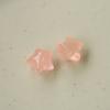 Doce de cor pequena fresca coreana com glitter estrela de cinco pontas gordinha acessórios de resina diy brincos acessórios de cabelo material para adorno de cabeça atacado
