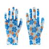 Luvas de nylon coloridas estampadas fábrica atacado luvas finas elásticas núcleo respirável protetor solar antiestático proteção para trabalho