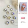 Mini borboleta nail art pequena pilha de jóias de diamante flash decoração de unhas pilha de diamante nail art jóias terminado diamante pequeno