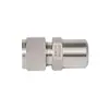 Conector Recto de Soldadura a Tope para Tubería Métrica de Acero Inoxidable 316 de Doble Férula Marca Roke 2-50mm