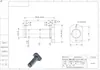 Flange de junta articulada tipo flange de lado plano com anel de retenção pino cantilever de aço 45# núcleo do eixo WHE01 em estoque