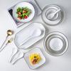 Cuencos de Cerámica Esmaltada Bajo Vidriado Estilo Japonés y Palillos para Uso Doméstico, Combinables Libremente con Platos, Cuencos para Fideos, Cuencos para Sopa, Vajilla Minimalista de Jingdezhen