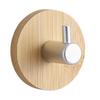 Gancho adhesivo sin costuras transfronterizo directo de fábrica de aluminio espacial para baño, gancho individual para ropa, puerta, metal, cocina, baño