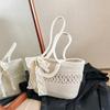Bolso de Mano Tejido para Viaje, Bolso Tote, Bolso de Mano, Bolso de Hombro de Moda, Bolso para Debajo del Brazo para Mujer, Bolso Tejido para Mujer, Estilo Vacacional